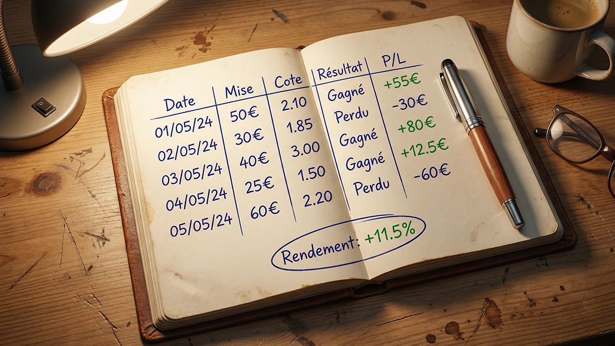 Personne étudiant des documents de performance sur un bureau bien éclairé avec une tasse de café